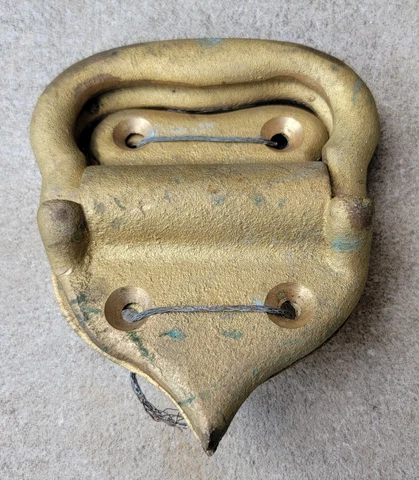 Antique Solid Brass Steamer Trunk Handles Victorian NOS Cover