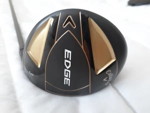 New-Callaway Edge 3 Wood R Flex Steel Shaft, Headcover, Black Rubber Grip - Picture 1 of 5