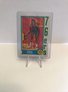 #111 Leroy Ellis 76ers 1974-75 Topps Philidelphia 76ers