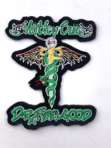 Motley Crue Embroidered Patch ~ Medical Logo - Picture 1 of 1