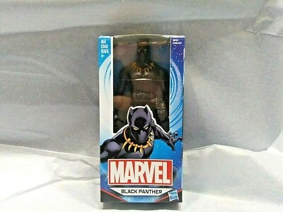 Marvel Black Panther 6" Action Figure Ages 4 & Up Hasbro New In Package Must See - Image 1 of 2
