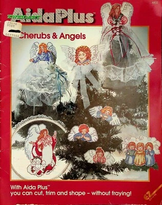 Cherubs & Angels with Aida Plus Cross Stitch Patterns By Zweigart - Image 1 of 4