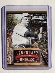 2014 Panini Classics Tris Speaker Legendary Lumberjacks Boston Red Sox #23