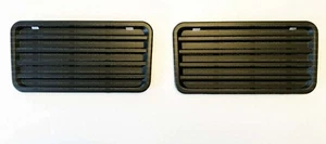 Euro fog light blank set for early model BMW E30 Type 1 metal valance 1982-1985 - Picture 1 of 12