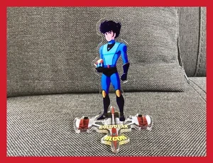FIGURINE ALCOR PVC GOLDORAK GRENDIZER GOLDRAKE ACTARUS VAISSEAU ALCORAK JEU JOUE - Foto 1 di 4