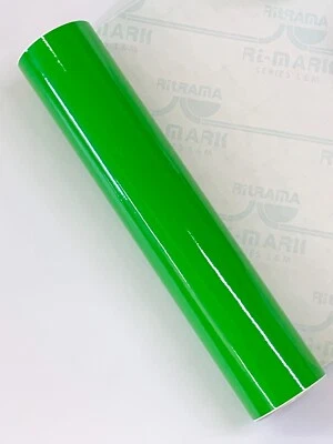 RITRAMA BUY 1 GET 1 FREE Grass Green Gloss Sticky Back Self Adhesive Vinyl Film Roll