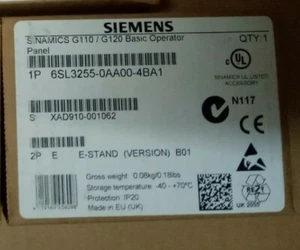 Siemens SINAMIC G110 / G120 Basic Operator 6SL3255-0AA00-4BA1;6SL 3255-0AA00 - Picture 1 of 7