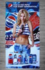 Britney Spears PEPSI GENERATION 2018 Vinyl Banner. Limited Can Promo Poster