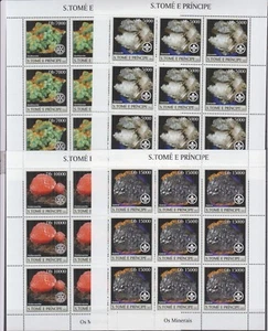 ST819P9. S.Tome and Principe - MNH - Minerals - Picture 1 of 1