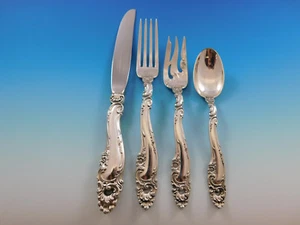 Decor by Gorham Sterling Silver Flatware Set for 8 Service 32 pieces - Picture 1 of 5