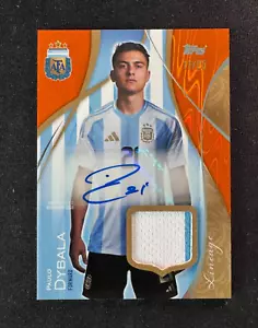 Paulo Dybala Auto Patch /25 2024 Topps Lineage Argentina - Picture 1 of 2