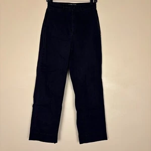 Everlane Damen weites Bein kurze Hose Größe 4 schwarz Utility hoher Bund Freizeit Büro - Bild 1 von 12