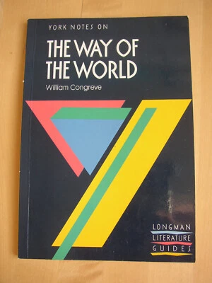 York Notes on Way of the World William Congreve play Study guide Drama Revision - Image 1 of 4