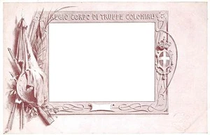 A1634) REGIO CORPO DI TRUPPE COLONIALI, COLONIA ERITREA. - Picture 1 of 1