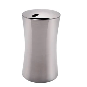 Small Toothpick Holder Dispenser Storage Organizer Stainless Steel (Silver) W4V2 - Picture 1 of 8