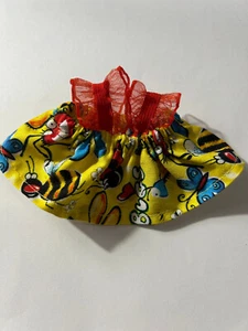 Yellow Dress with Bugs fits 7 Inch Dolls including The Monsters - Picture 1 of 2