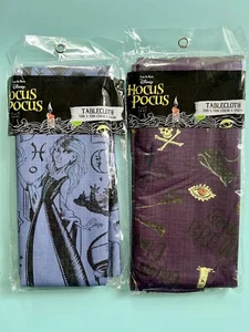 Disney's HOCUS POCUS Vinyl Tischdecke 52x72 Zoll abwischbar wiederverwendbar Neu 2er Set - Bild 1 von 6