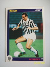 JURGEN KOHLER = JUVENTUS = CARD SCORE 1993 = EXCELLENT!!!