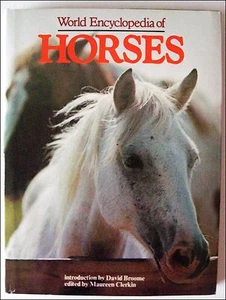 World Encyclopedia of Horses by Maureen Clerkin, 1st Edition, 1977   - Picture 1 of 3