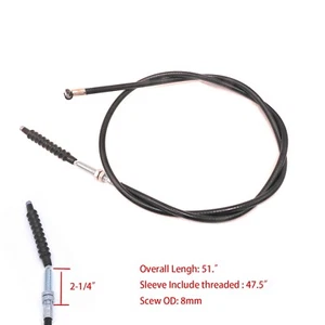 47.5"/51"Clutch Cable For Honda PIT PRO TRAIL QUAD DIRT BIKE ATV - Picture 1 of 1