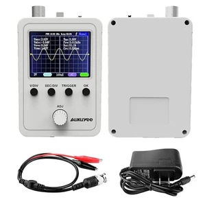 Handheld Digital Oscilloscope Kit - AUKUYEE 2.4"TFT Mini Portable Oscilloscope, - Picture 1 of 7
