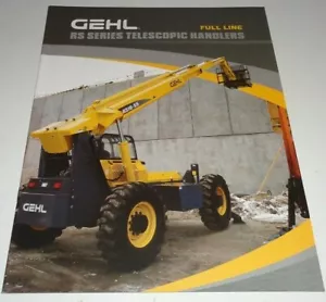 *Gehl RS Serie Teleskoplader Verkaufsprospekt RS6 RS8 RS10 RS12 34/42/44/55 - Bild 1 von 3