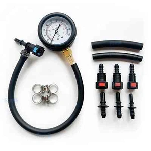 Kraftstoffdruck-Test-Kit 0-100 PSI Einspritzpumpe Drucktester Manometer-Kit - Bild 1 von 12