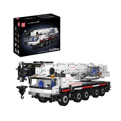 Mould King 17075 Remote-Controlled LTM 1110 Crane Truck Building Set | 3,248 Pcs - Image 1 of 4