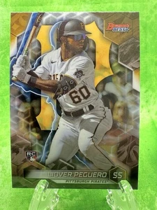 Liover Peguero RC - 2023 Bowman's Best #49 San Deigo Padres - Base Card - Picture 1 of 11