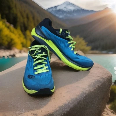 Topo Athletic туфли мужской размер 11 кобальт синий черный Ultrafly 3 работает ZipFoam - Изображение 1 из 4