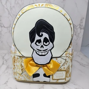 Neu mit Etikett Loungefly Disney Villains Pixar Coco Ernesto Cosplay Rucksack - Bild 1 von 6