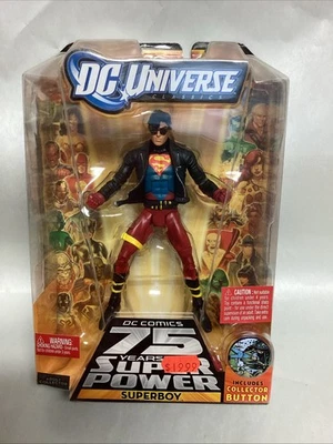 NOVO!! Boneco Mattel DC Universe Classics │ Superboy escala 6" │ Wave 13 │ Trigon - Imagem 1 de 4