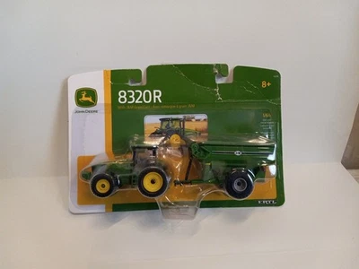 ERTL John Deere 8320R Tractor with J & M Grain Cart 45236V 2024 - Image 1 of 4