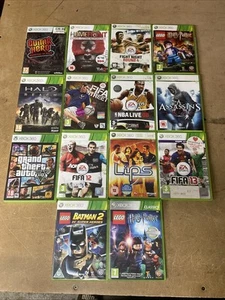 Pacchetto giochi Xbox 360 Joblot x 14 misti vari spedizione gratuita - Foto 1 di 17