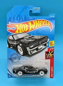 Mercury Cougar, 1968, Hotwheels, HW Flames, 2/10, 164/250, Black - Picture 1 of 17
