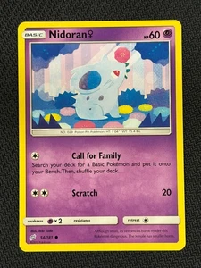 Nidoran 54/181 Team-Up Non-holo ~ miki kudo Art~ Pokemon TCG - Picture 1 of 1