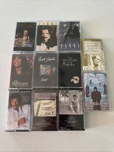 50’s-80s Easy Listening Cassette Tapes - Lot of 11- Lionel Richie, Frank Sinatra - Picture 1 of 2
