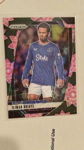 2024-25 Panini Prizm EPL Iliman Ndiaye Lotus Flower /18 #235 Everton - Picture 1 of 2