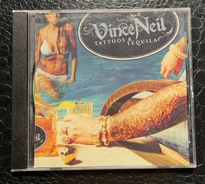 VINCE NEIL Tattoos & Tequila BRAD GILLIS Long Cool Woman ADVANCE CD VG-/VG+ - Picture 1 of 3