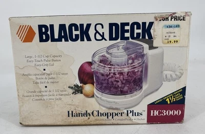 Black & Decker Handy Chopper Plus Mini Food Chopper HC3000 Brand New **READ** - Image 1 of 4