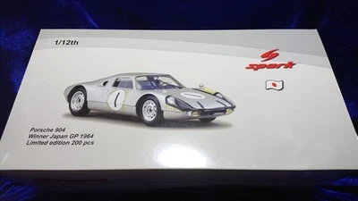1/12 Porsche 904 Carerra GTS GT-II JapanGP 1964 Winner Spark Porsche Soki - Immagine 1 di 4