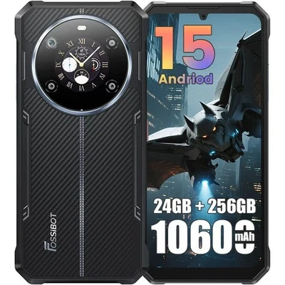 FOSSiBOT F109S Outdoor Smartphone 10600mAh  24GB + 256GB 6,75 Zoll Mobiltelefon - Bild 1 von 4