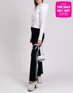 RRP €876 MONSE Bootcut Trousers US4 UK8 IT40 S High Waist Stretch Made in USA - Picture 1 of 10