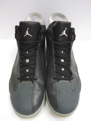 Tênis Jordan Dub Zero masculino tamanho 12 preto cinza laser basquete retrô 311046-004 - Imagem 1 de 4