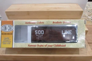 HO Scale Con-Cor 01-09406-1 PS-1 40' Box Car Single Doord Soo Line Lot#5485 - Bild 1 von 7