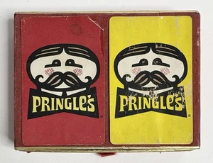 Mazzo di carte da gioco vintage Pringle's Potato Chips pubblicità promozionale anni 70 - Foto 1 di 4
