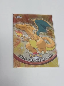 2000 Topps Chrome Charizard #06 Series 1 Pokemon T.V. TCG Card CHROME FOIL - Picture 1 of 7