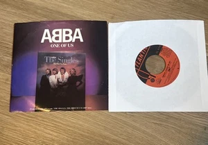 ABBA One Of Us / Should I Laugh Or Cry 45 Rare Pic Sleeve Picture Cover - Bild 1 von 4