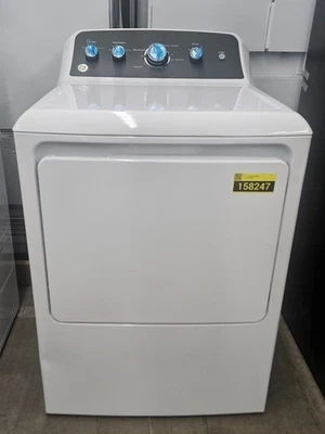 Secadora eléctrica de carga frontal blanca GE GTD48EASWWB 27" NUEVA EN CAJA #158247 Foto 1 de 4