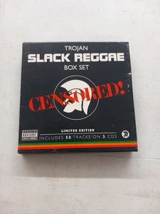 Trojan Slack Reggae Box Set Censored Ltd Edition 3 CD Box Set 2007 - Foto 1 di 6
